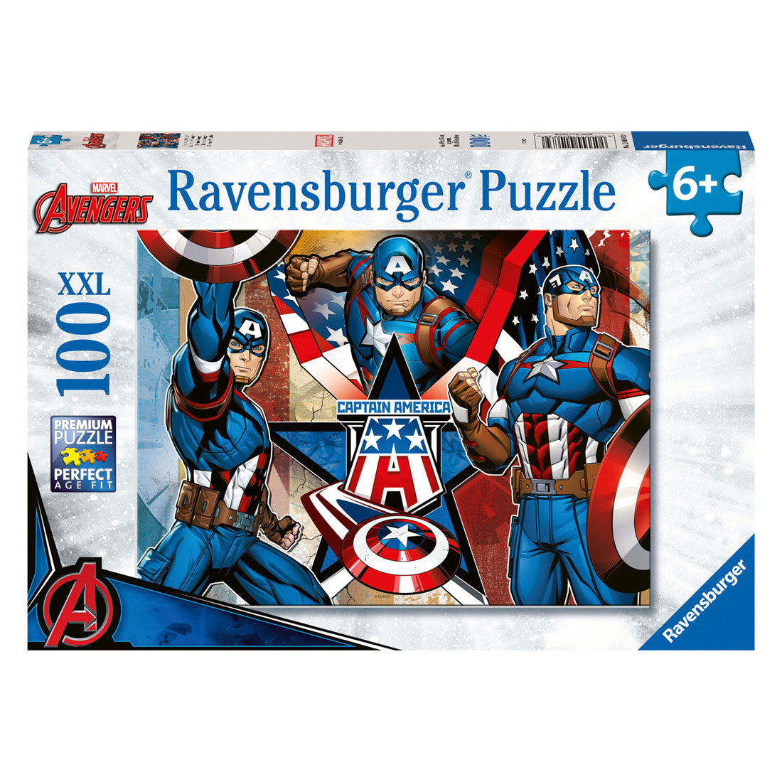 Ravensburger Jigsaw Puzzle xxl Captain America, 100..