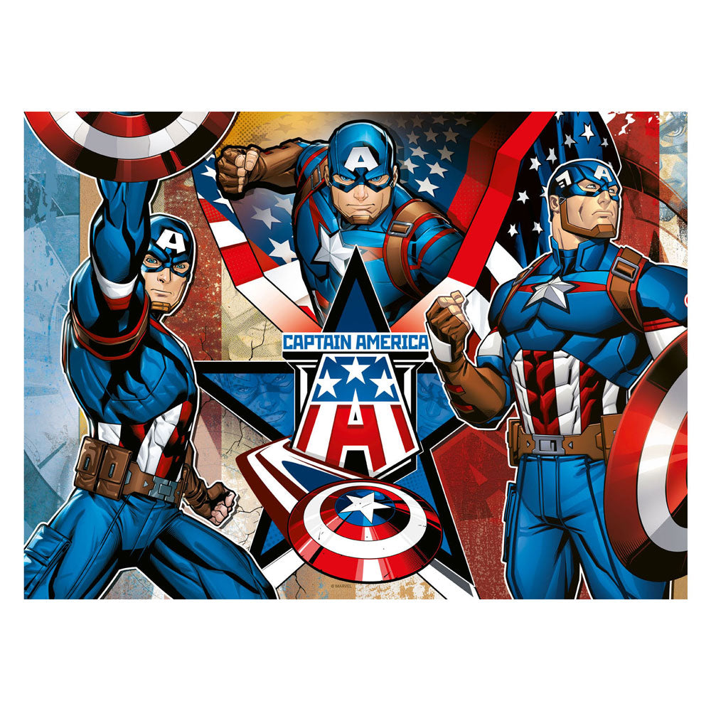 Ravensburger Jigsaw Puzzle xxl Captain America, 100..