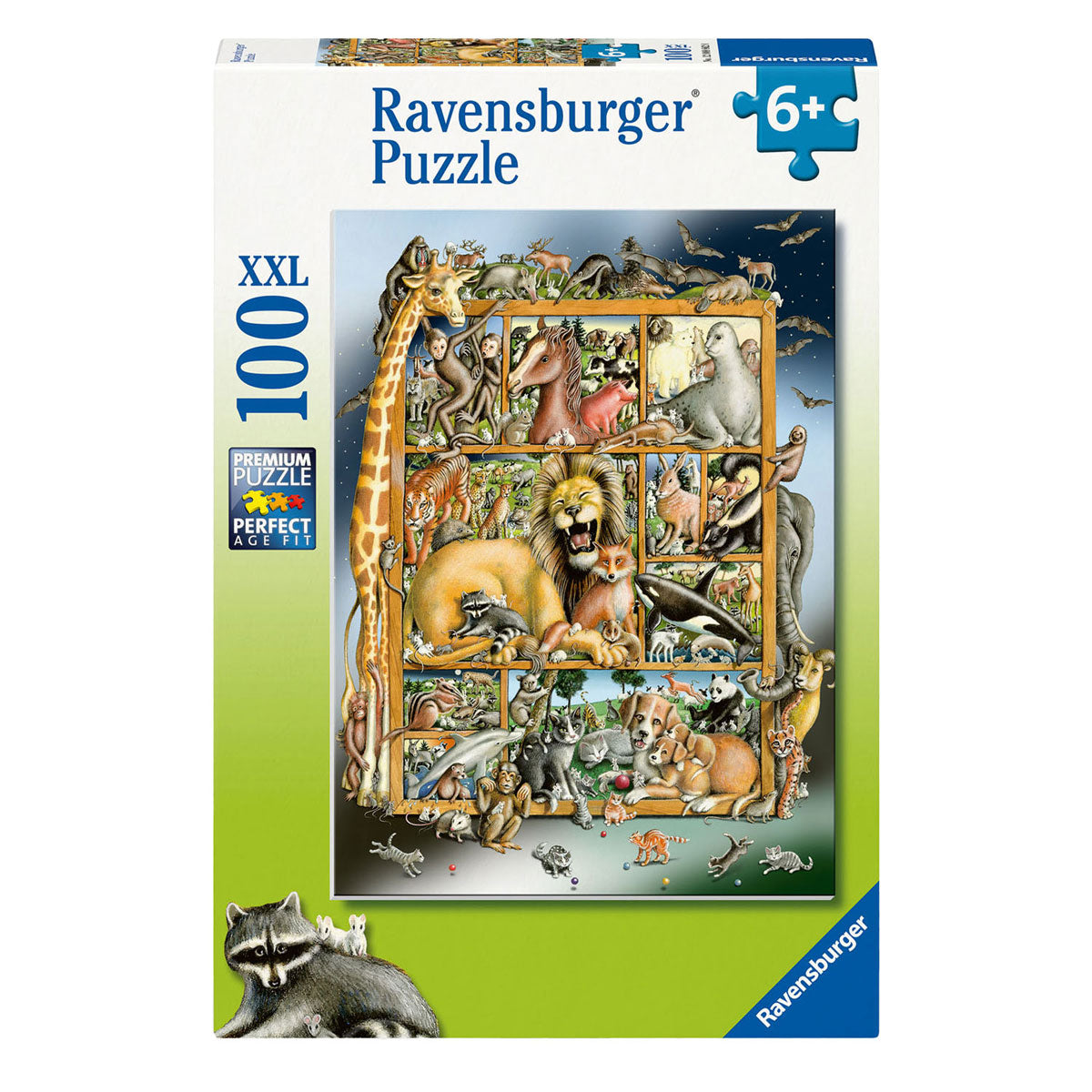 Ravensburger Jigsaw Puzzle XXL Animal Colrage, 100.