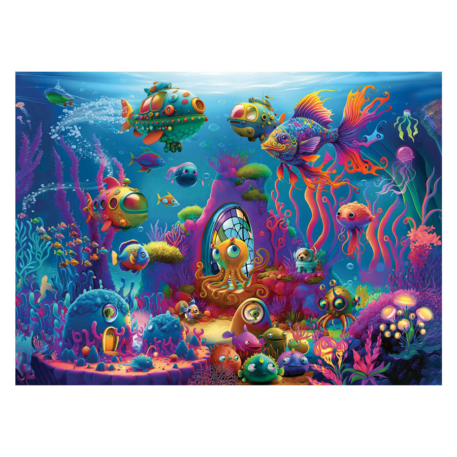 Ravensburger jigsaw puzzle XXL Alien Ocean 150st.