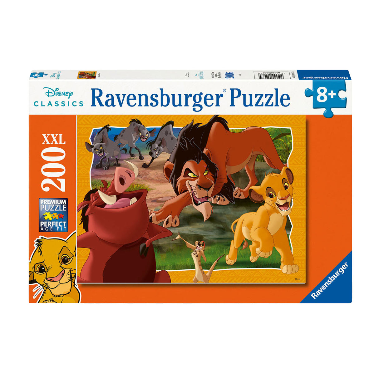 Ravensburger Legpuzzel XXL Lion King, 200st.