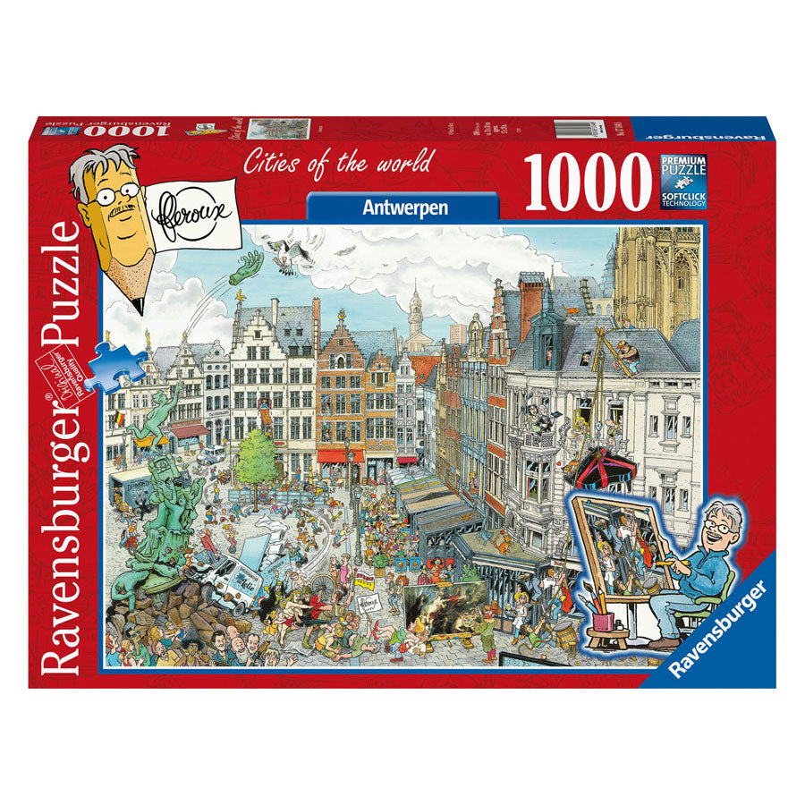 Ravensburger Jigsaw Puzzle Fleroux Antverp, 1000st.