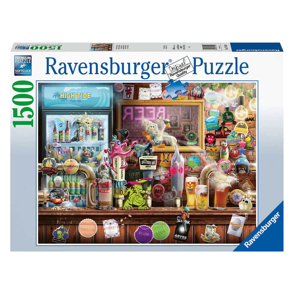 Ravensburger jigsaw puzzle traditional beers, 1500st.