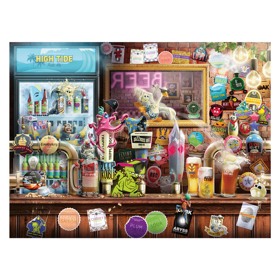 Ravensburger Jigsaw Puzzle Beers tradicionales, 1500 °.