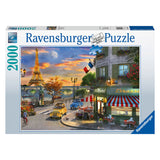 Ravensburger Jigsaw Puzzle Noche romántica en París, 2000.