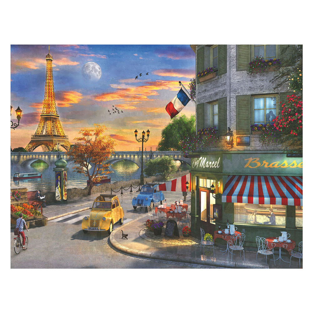 Ravensburger Jigsaw Puzzle Noche romántica en París, 2000.