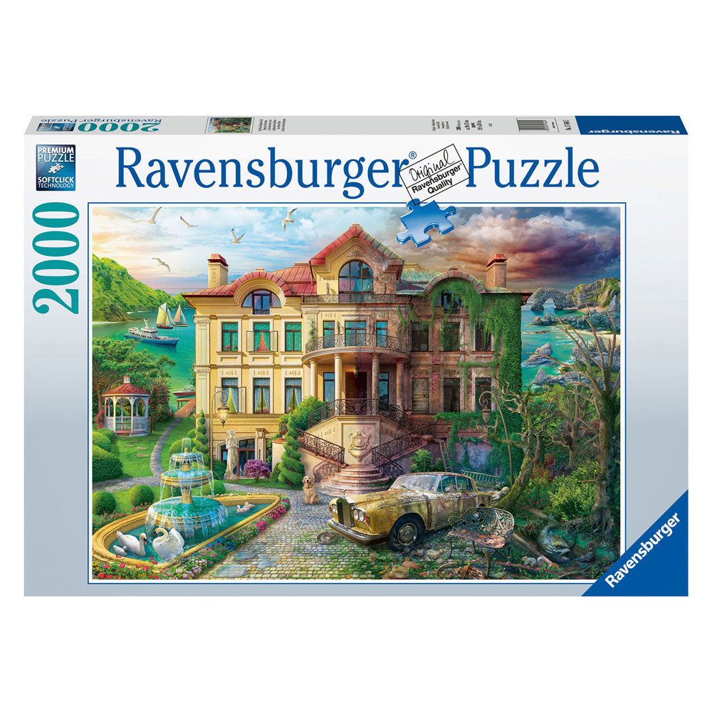 Ravensburger jigsaw puzzle country house over time, 2000st.