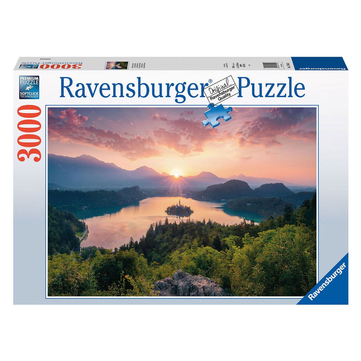 Ravensburger Jigsaw Puzzle Meer Van Bed Slovinsko, 3000st.