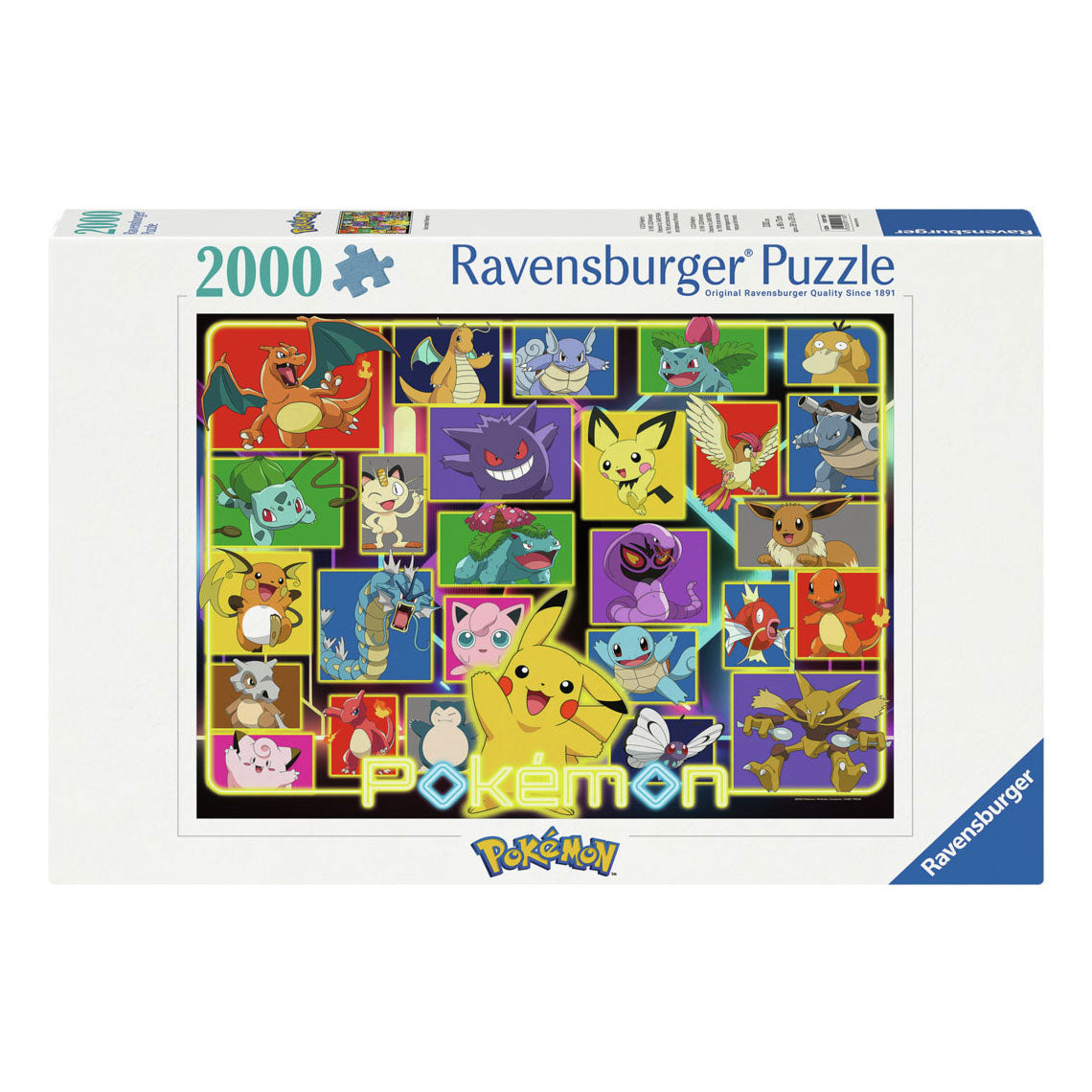 Ravensburger jigsaw Puzzle Pokémon, 2000 ass.