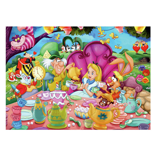 De Ravensburger huet de Jignzle Puzzle Alice zu Wonnerland, 1000st.