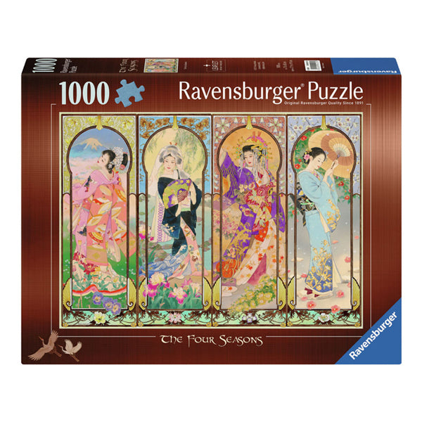 RAVENSBURGER JIGSAW RECULE IL QUATTRO SEGLIE, 1000 °.