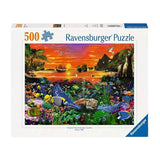 Ravensburger Jigsaw Puzzle Turtle i revet, 500st.