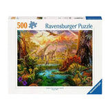 Ravensburger Jigsaw Puzzle Land vun der Dinosaurier, 500st.