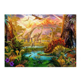 Ravensburger Jigsaw Puzzle Land vun der Dinosaurier, 500st.