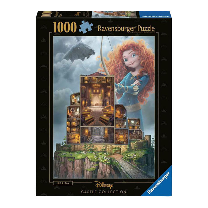 Ravensburger Jigsaw Puzzle Castles Merida, 1000.