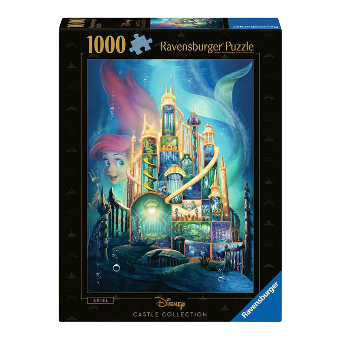 Ravensburger jigsaw puzzle Castles Ariel, 1000st.