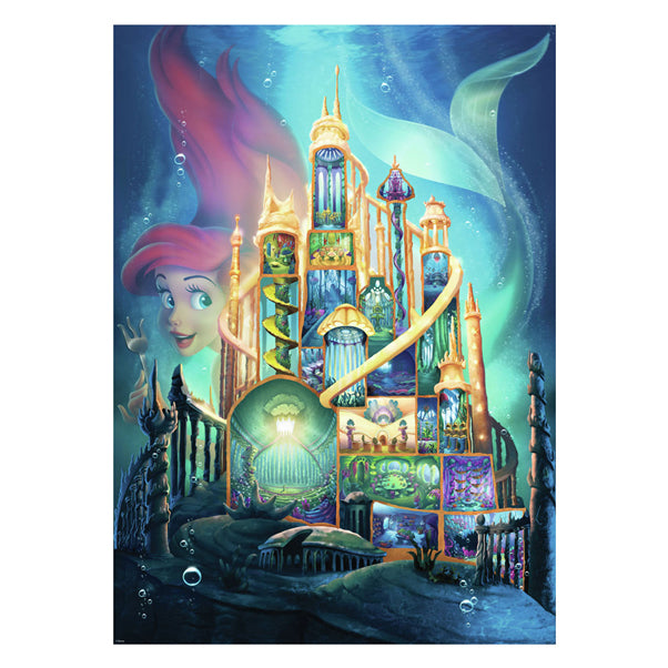 Ravensburger jigsaw puzzle Castles Ariel, 1000st.