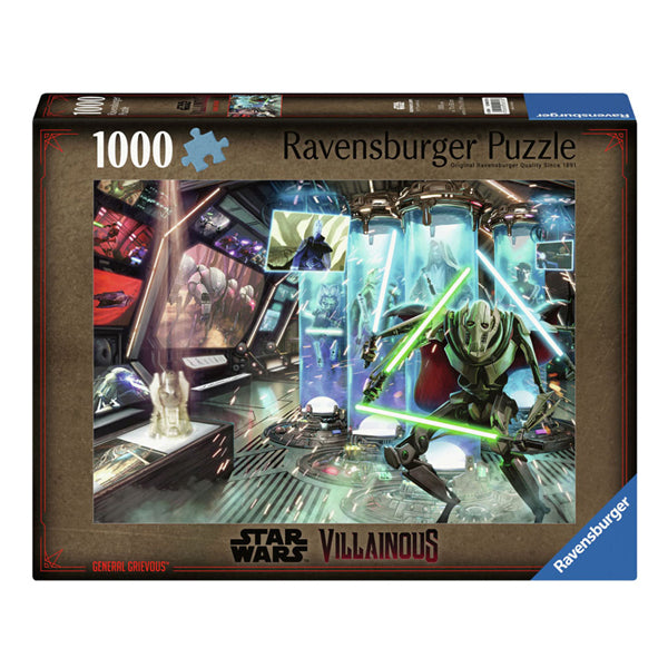 Ravensburger Jigsaw puzzle Star Wars darebák generál Grievious, 1000st.