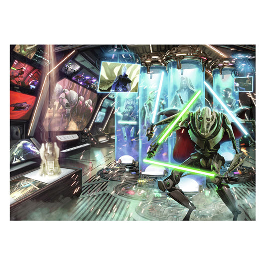 Ravensburger jigsaw puzzle Star Wars Villainous General Grievous, 1000st.