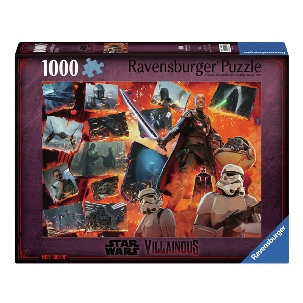 Ravensburger jigsaw puzzle Star Wars Villainous Moff Gideon, 1000st.