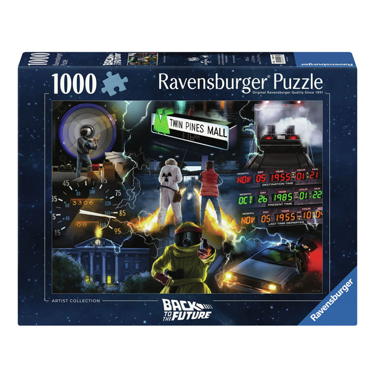 Ravensburger Jigsaw -puslespil tilbage til fremtiden, 1000st.