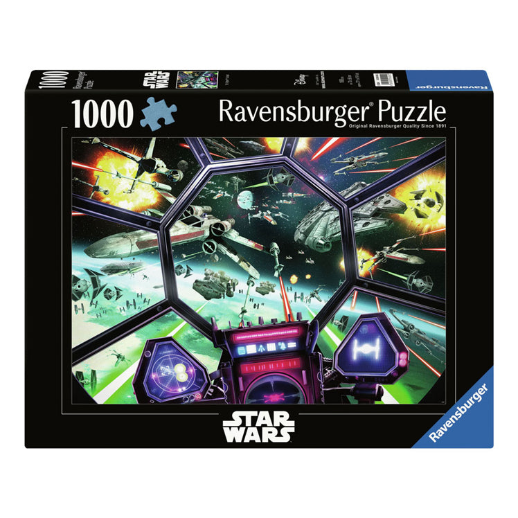 Ravensburger Jigsaw Puzzle Star Wars Tie Fighter Cokput, 1000st.