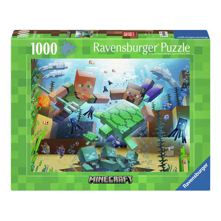 Ravensburger Legpuzzel Minecraft Mosaic, 1000st.