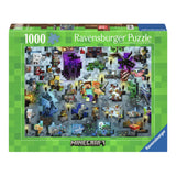 Ravensburger Jigsaw Puzzle Minecraft Gangs, 1000.