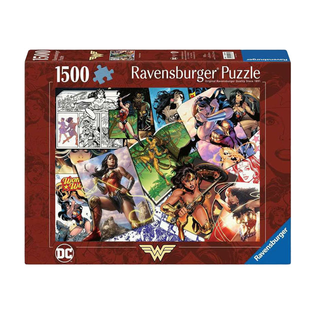 Ravensburger jigsaw puzzle Wonder Woman, 1500st.