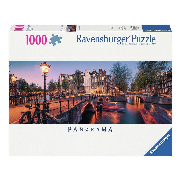 Ravensburger Jigsaw puzzle večer v Amsterdamu, 1000st.