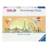 Ravensburger Jigsaw Puzzle pewnego dnia w Paryżu, 1000st.