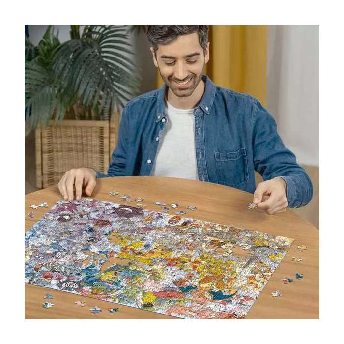 Ravensburger jigsaw puzzle pokémon characters, 1000 pcs.