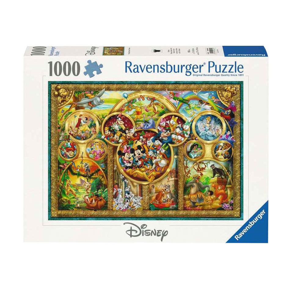 Ravensburger Jigsaw Puzzle Die schönsten Disney -Themen, 1000st.