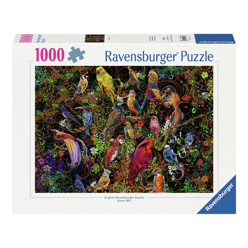 Ravensburger Jigsaw Puzzle čudovite ptice, 1000st.