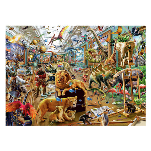 Ravensburger Jigsaw Puzzle Chaos in the Gallery, 1000st.