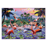 Ravensburger Jigsaw Puzzle Pink Flamingos, 1000.