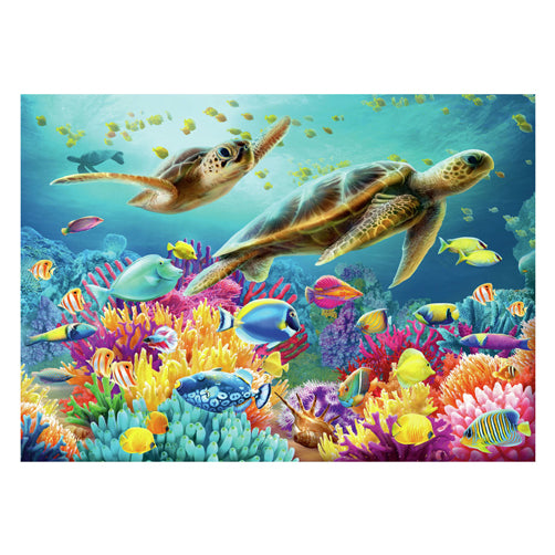 RAVENSBURGER JIGSAW Puzzle Blue Underwater World, 1000st.