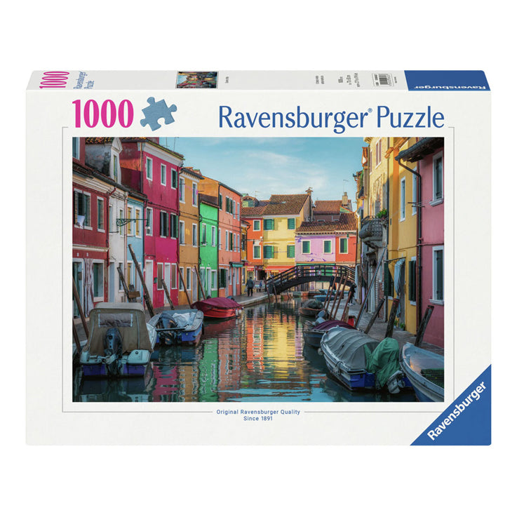 Ravensburger Jigsaw Puzzle Burano Włochy, 1000st.