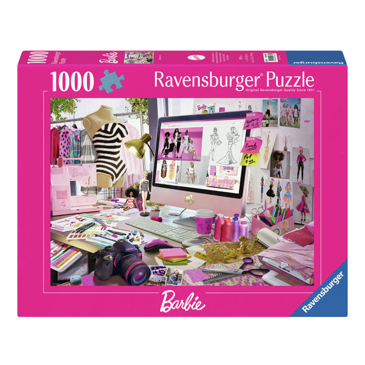 Ravensburger Jigsaw Puzzle Barbie, icône de la mode, 1000st.