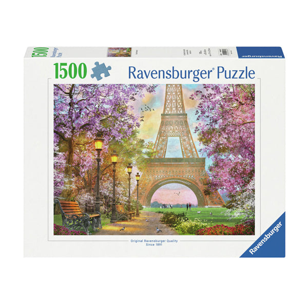 RAVENSBURGER JIGSAW puzzle innamorato a Parigi, 1500.