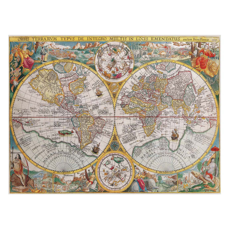 Ravensburger Jigsaw Puzzle World Map 1594, 1500.