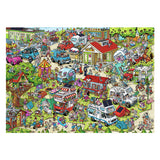 Ravvensburger Jigsaw Puzzle Holiday Resort 1: The Campsite, 1000st.