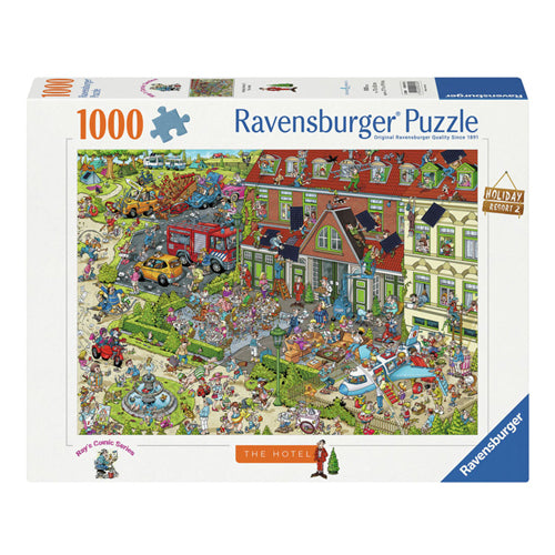 Ravensburger Jigsaw Puzzle Holiday Resort 2: El hotel, 1000.