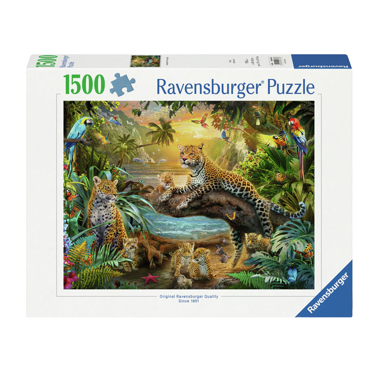 Ravensburger Jungle Léopards dans la jungle, 1500st.