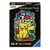 Ravensburger Wood Jigsaw Puzzle Pikachu, 300st.