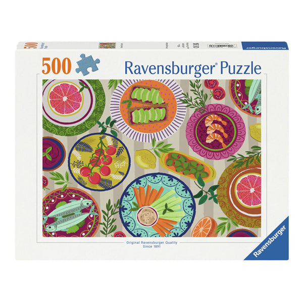 Ravensburger jigsauw Puzzle Leckres Picknick, 500st.