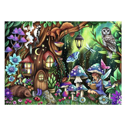 RAVENSBURGER JIGSAW puzzle im feenland, 1000st.