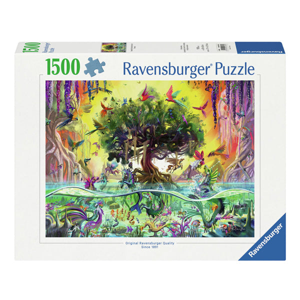 Ravensburger Jigsaw Puzzle Einhorn aus dem do zobaczenia u. S. Freunde, 1500st.