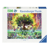 RAVENSBURGER JIGSAW puzzle Einhorn aus dem Vedi u. S. Freunde, 1500st.