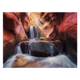 RAVENSBURGER JIGSAW puzzle der Wasserfall im Red Canyon, 1500st.